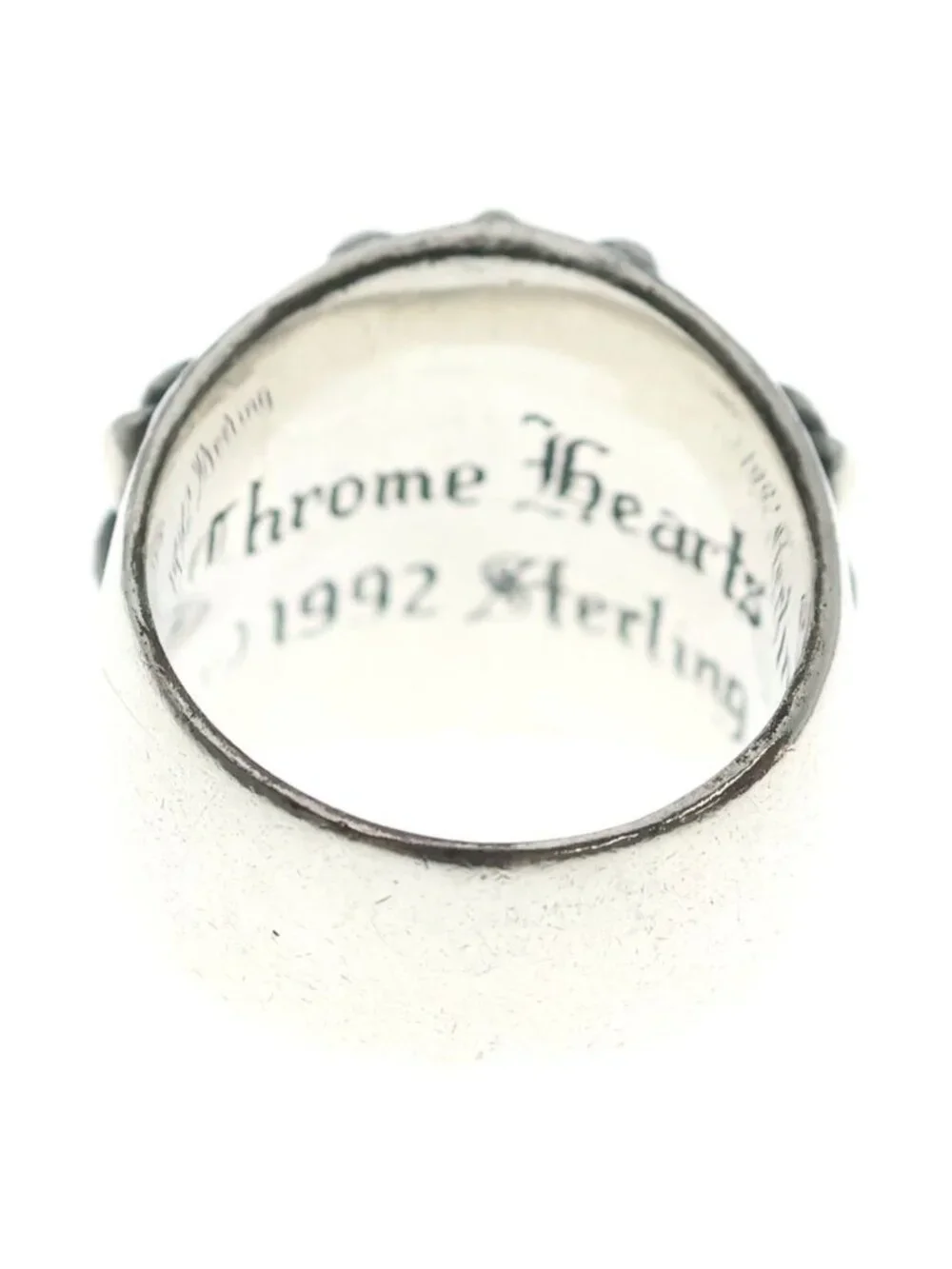 Chrome Hearts Keeper Ring Silver